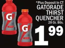 C Town GATORADE THIRST QUENCHER offer