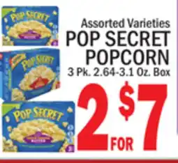 C Town POP SECRET POPCORN offer