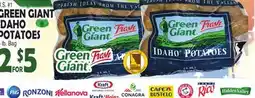 Bravo Supermarkets GREEN GIANT IDAHO POTATOES offer