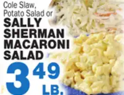 Bravo Supermarkets SALLY SHERMAN MACARONI SALAD offer