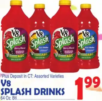 Bravo Supermarkets V8 SPLASH DRINKS offer