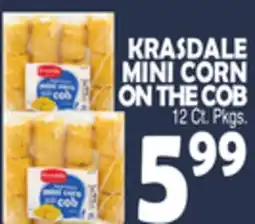 Bravo Supermarkets KRASDALE MINI CORN ON THE COB offer