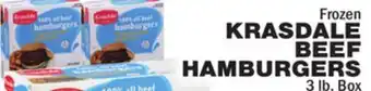 Bravo Supermarkets KRASDALE BEEF HAMBURGERS offer