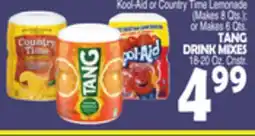 Bravo Supermarkets TANG DRINK MIXES offer