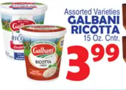 Bravo Supermarkets GALBANI RICOTTA offer