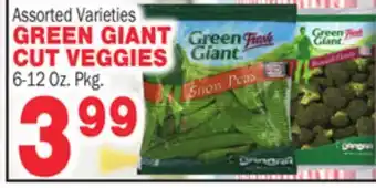 Bravo Supermarkets GREEN GIANT CUT VEGGIES offer