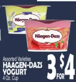 Bravo Supermarkets HAAGEN-DAZS YOGURT offer