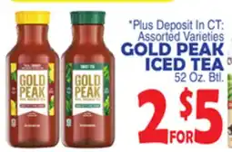 Bravo Supermarkets GOLD PEAK ICED TEA offer