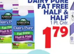 Bravo Supermarkets DAIRY PURE FAT FREE HALF & HALF offer