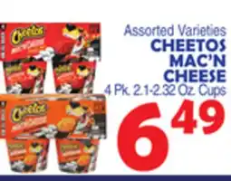 Bravo Supermarkets CHEETOS MAC'N CHEESE offer