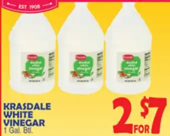 Bravo Supermarkets KRASDALE WHITE VINEGAR offer