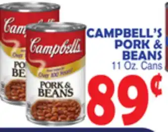 Bravo Supermarkets CAMPBELL'S PORK & BEANS offer