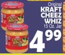 Bravo Supermarkets KRAFT CHEEZ WHIZ offer