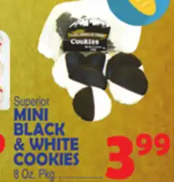 Bravo Supermarkets MINI BLACK & WHITE COOKIES offer
