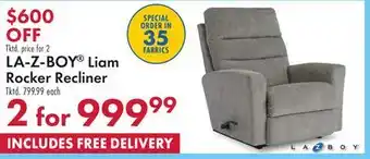 Boscov's LA-Z-BOY Liam Rocker Recliner offer