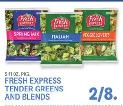 Kings Food Markets FRESH EXPRESS TENDER GREENS AND BLENDS offer
