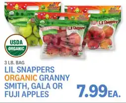Kings Food Markets LIL SNAPPERS ORGANIC GRANNY SMITH, GALA OR FUJI APPLES offer