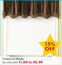 Boscov's Custom-Cut Shades offer