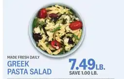 Kings Food Markets GREEK PASTA SALAD offer
