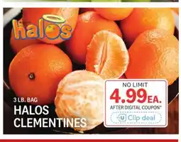 Kings Food Markets HALOS CLEMENTINES offer