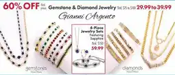 Boscov's Gemstone & Diamond Jewelry offer
