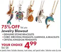 Boscov's Jewelry Blowout offer