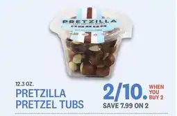Kings Food Markets PRETZILLA PRETZEL TUBS offer