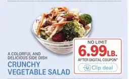 Kings Food Markets CRUNCHY VEGETABLE SALAD offer