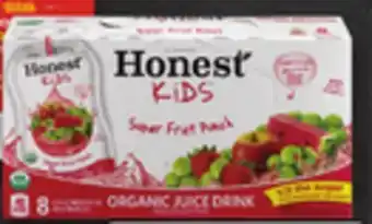 Kings Food Markets HONEST KIDS ORGANIC JUICE offer