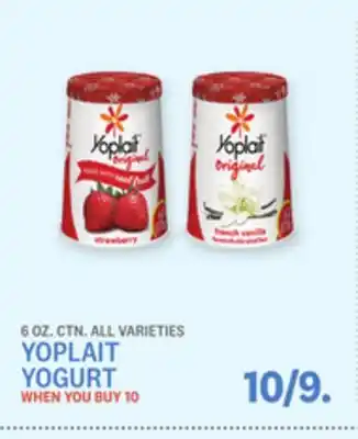 Kings Food Markets YOPLAIT YOGURT offer