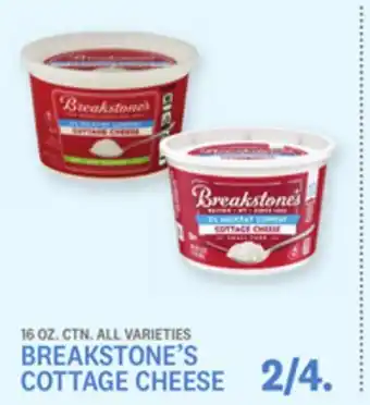 Kings Food Markets BREAKSTONE'S COTTAGE CHEESE offer