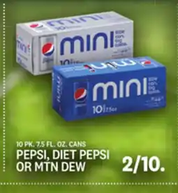 Kings Food Markets PEPSI, DIET PEPSI OR MTN DEW offer