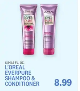 Kings Food Markets L'OREAL EVERPURE SHAMPOO & CONDITIONER offer