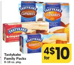 ACME Tastykake Family Packs offer