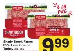 ACME Shady Brook Farms 85% Lean Ground Turkey offer