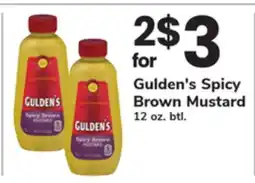 ACME Gulden's Spicy Brown Mustard offer