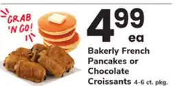 ACME Bakerly French Pancakes or Chocolate Croissants offer