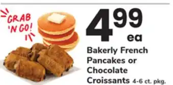 ACME Bakerly French Pancakes or Chocolate Croissants offer