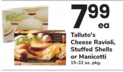ACME Talluto's Cheese Ravioli, Stuffed Shells or Manicotti offer