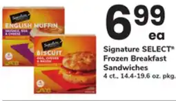 ACME Signature SELECT Frozen Breakfast Sandwiches offer