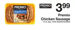 The Fresh Grocer Chicken Sausage offer