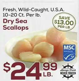 DeCicco & Sons Dry Sea Scallops offer