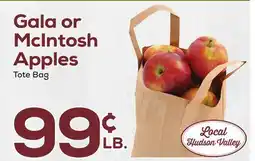 DeCicco & Sons Gala or McIntosh Apples Tote Bag offer