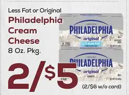 DeCicco & Sons Philadelphia Cream Cheese offer