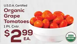 DeCicco & Sons Organic Grape Tomatoes offer