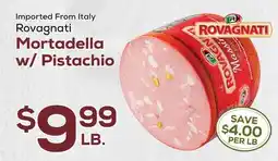 DeCicco & Sons Rovagnati Mortadella w/Pistachio offer