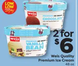 Weis Markets Weis Quality Premium Ice Cream offer
