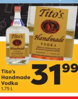 Weis Markets Tito's Handmade Vodka offer