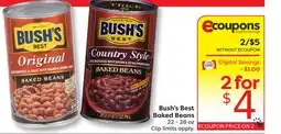 Weis Markets Bush's Best Baked Beans offer