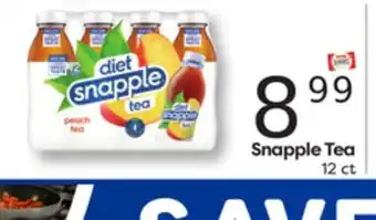 Weis Markets Snapple Tea offer